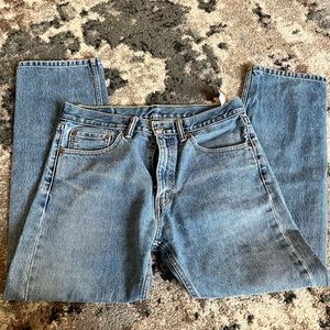 Levis 505 jeans size 33
